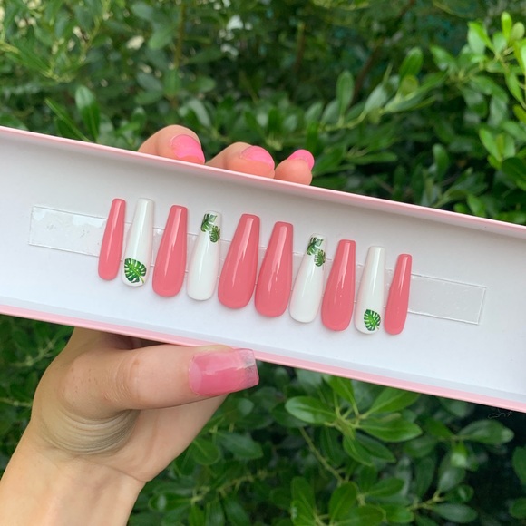 Other - “Spring Fling🌿” Ballerina - press on nails